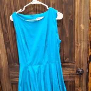 Sleeveless swing dress